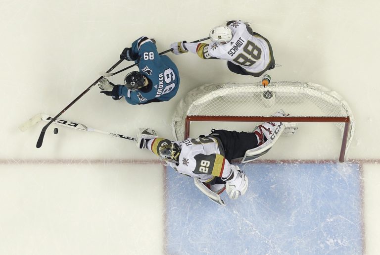 Marc Andre Fleury, Nate Schmidt, Mikkel Boedker