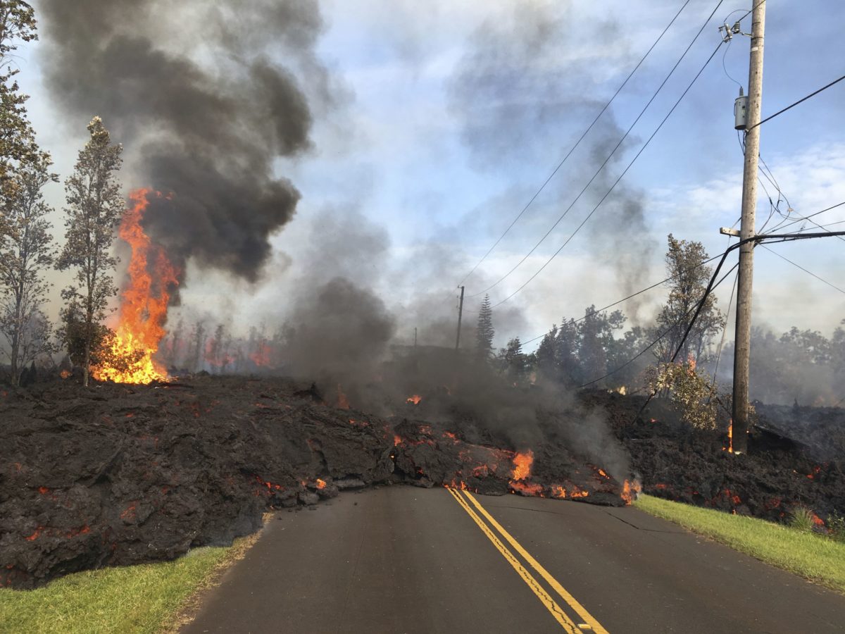 Havaj, sopka Kilauea