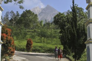 Sopka Merapi, Indonézia