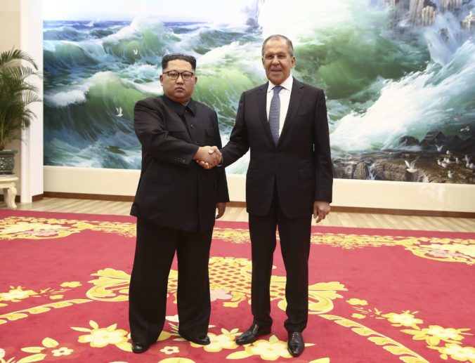 Kim Čong un, Sergej Lavrov