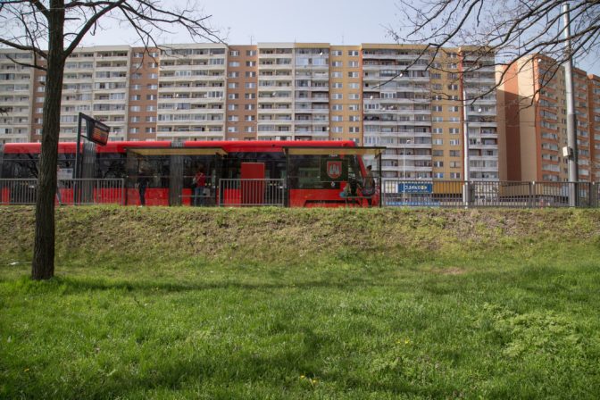 Petržalka, električka