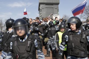 Rusko, protest