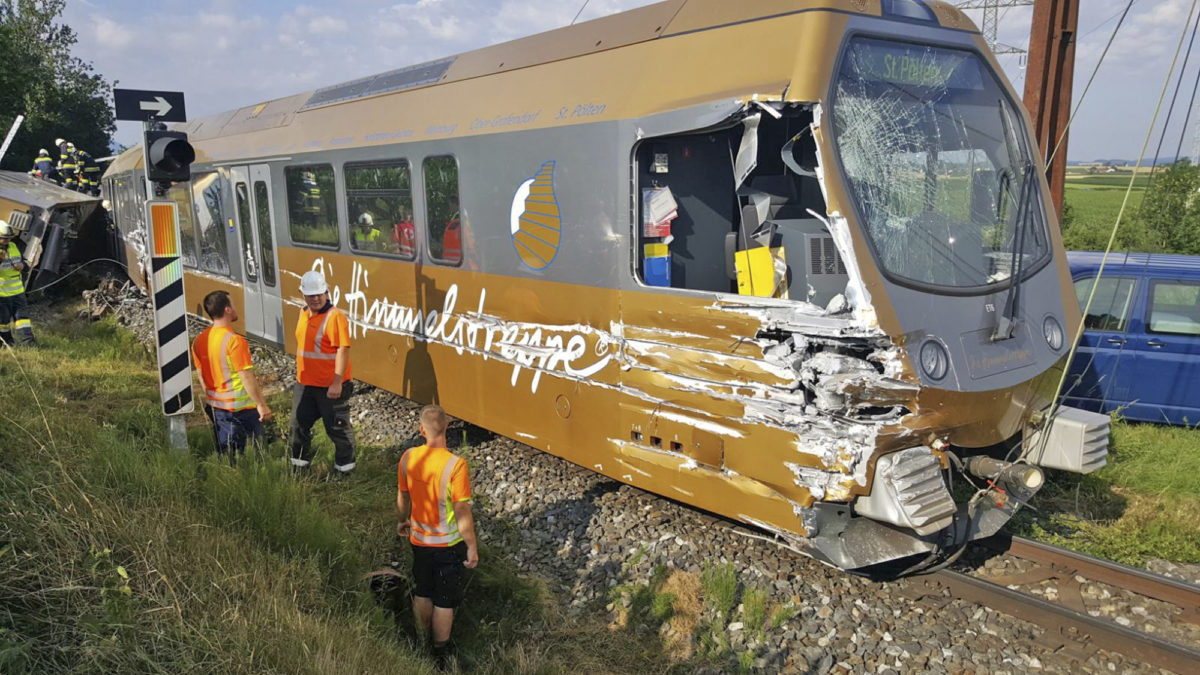 Austria Train Derailment