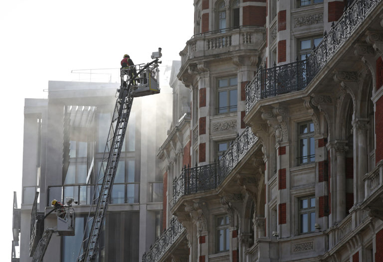 Britain Hotel Fire