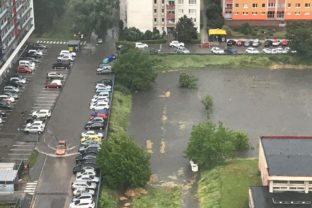 Dážď, búrky, Bratislava