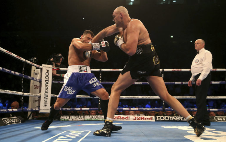Tyson Fury, box