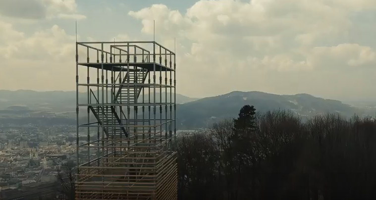 Výhľad na mesto Žilina