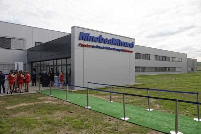 KOICE: Otvorenie výrobného závodu MinebeaMitsumi