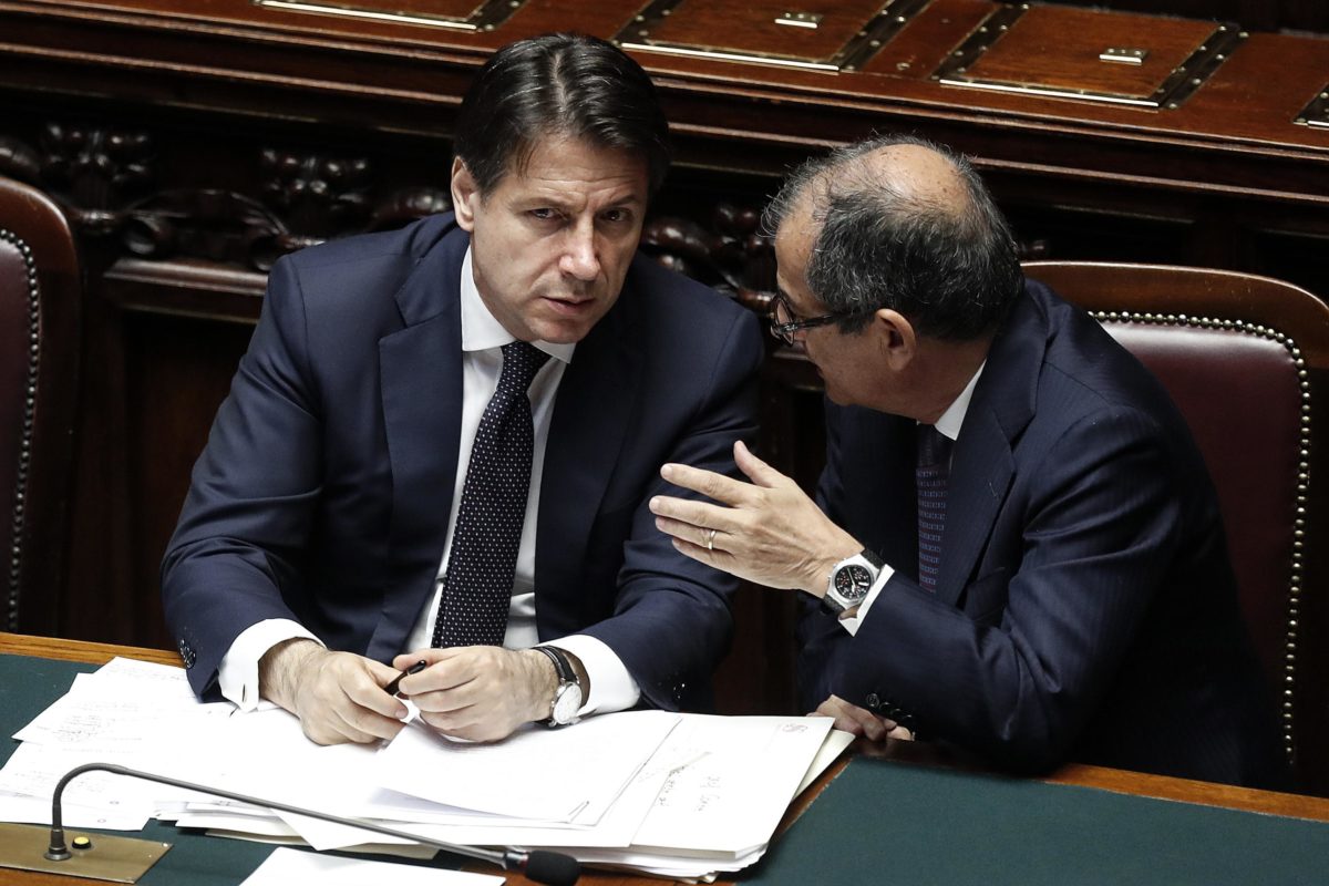 Giuseppe Conte, Giovanni Tria