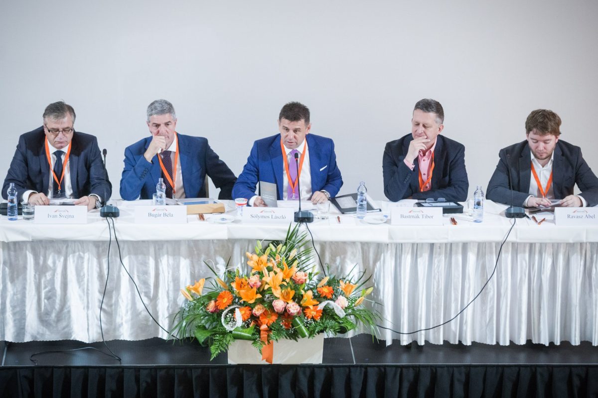 Ivan Švejna, Béla Bugár, László Sólymos, Tibor Bastrnák, Ábel Ravasz