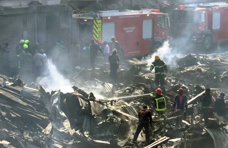 Kenya Nairobi Fire