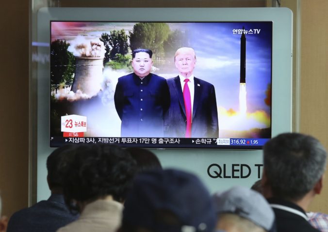 Kim Čong un, Donald Trump