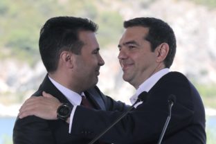Alexis Tsipras, Zoran Zaev, Grécko, Macedónsko