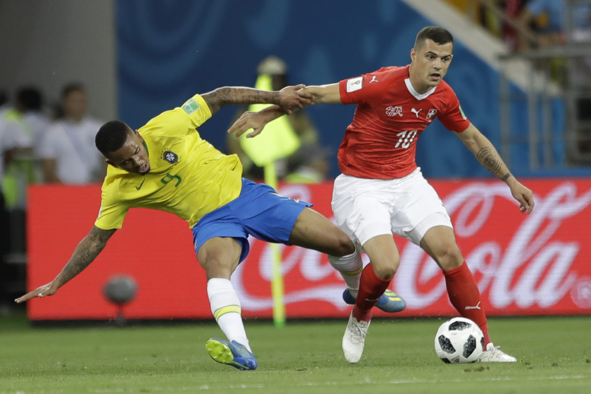 Russia Soccer WCup Brazil Switzerland