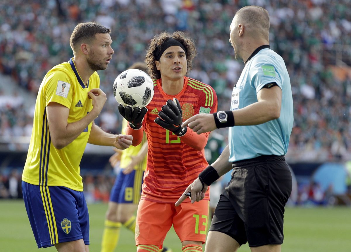 Russia Soccer WCup Mexico Sweden
