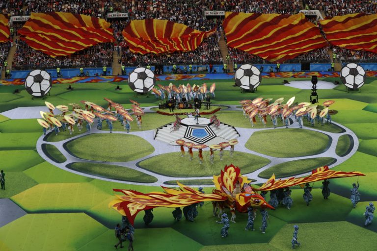 MS vo futbale 2018 - otvárací ceremoniál