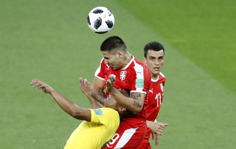 MS vo futbale 2018, Srbsko - Brazília