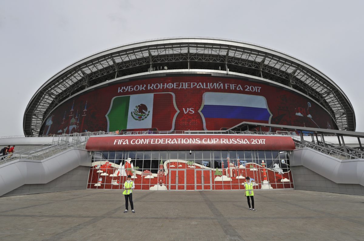 Futbalový štadión v Kazani