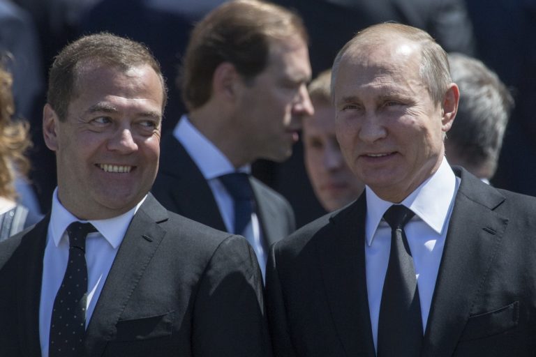Vladimir Putin, Dmitry Medvedev