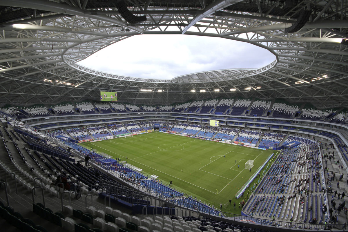 Futbalový štadión v Samare