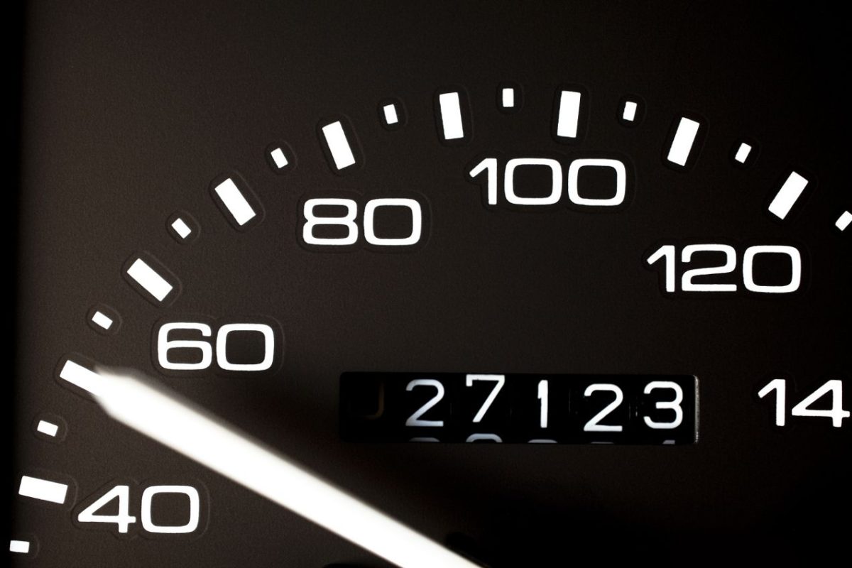 Auto, kilometer, počet kilometrov