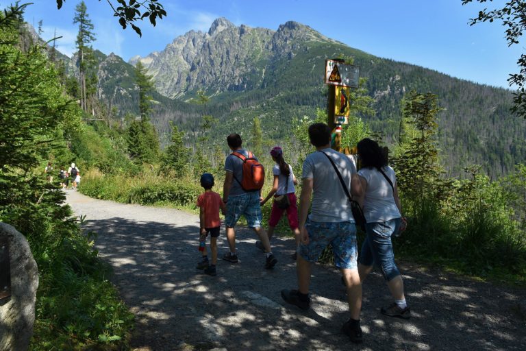 Turisti, Vysoké Tatry
