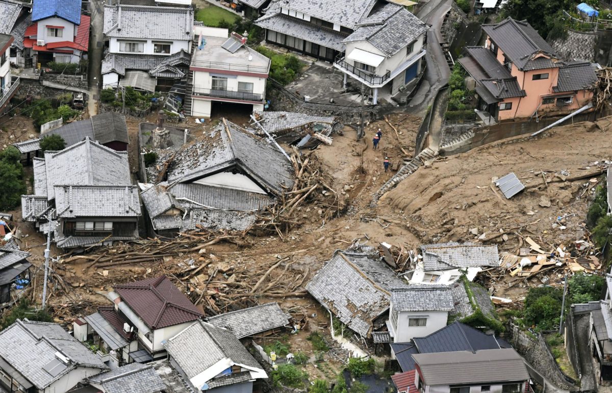 Japonsko, Dážď