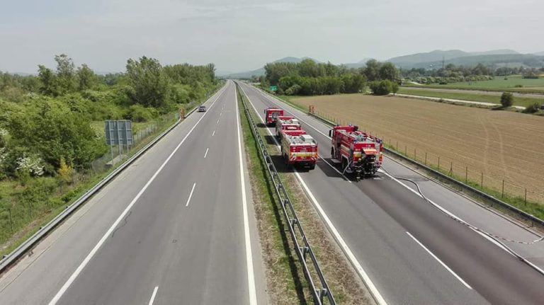 Diaľnica, nehoda