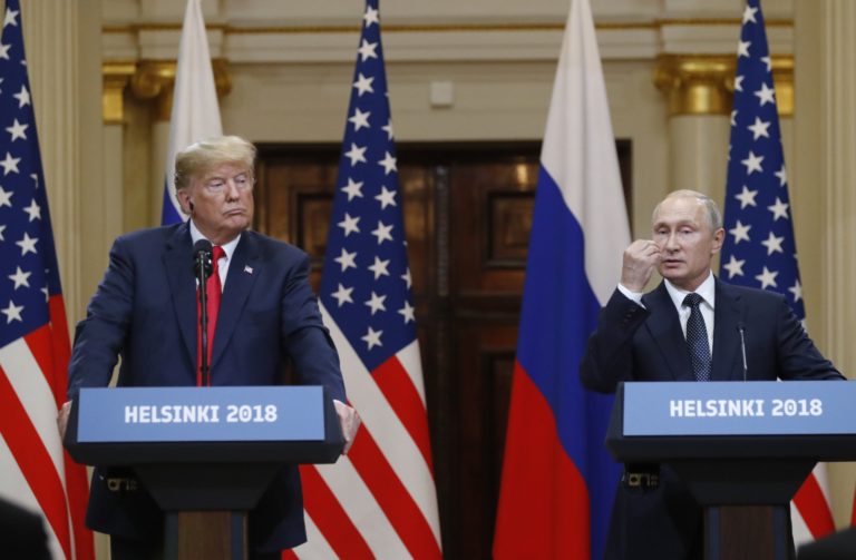 Donald Trump, Vladimir Putin