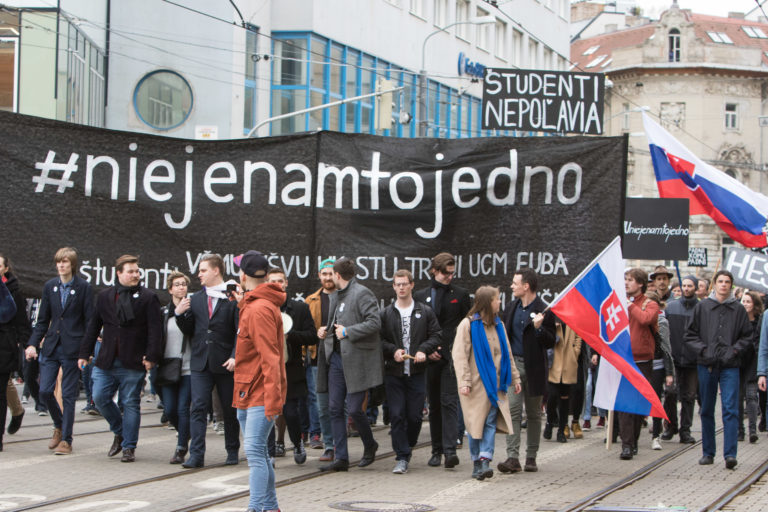INICIATÍVA: #niejenamtojedno v Bratislave