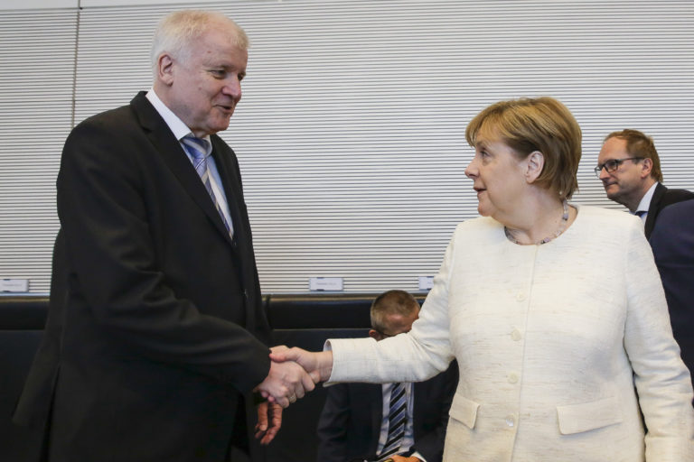 Merkelova, seehofer