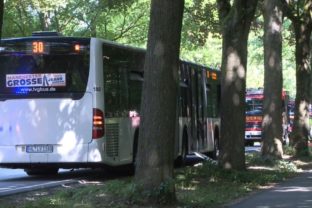Nemecko, útok v autobuse