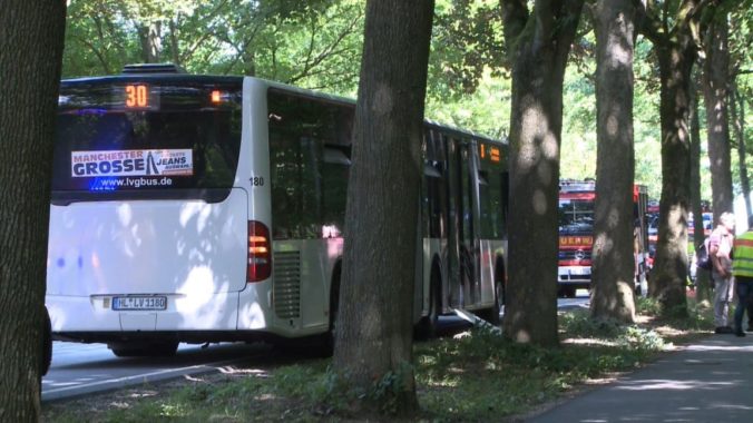 Nemecko, útok v autobuse