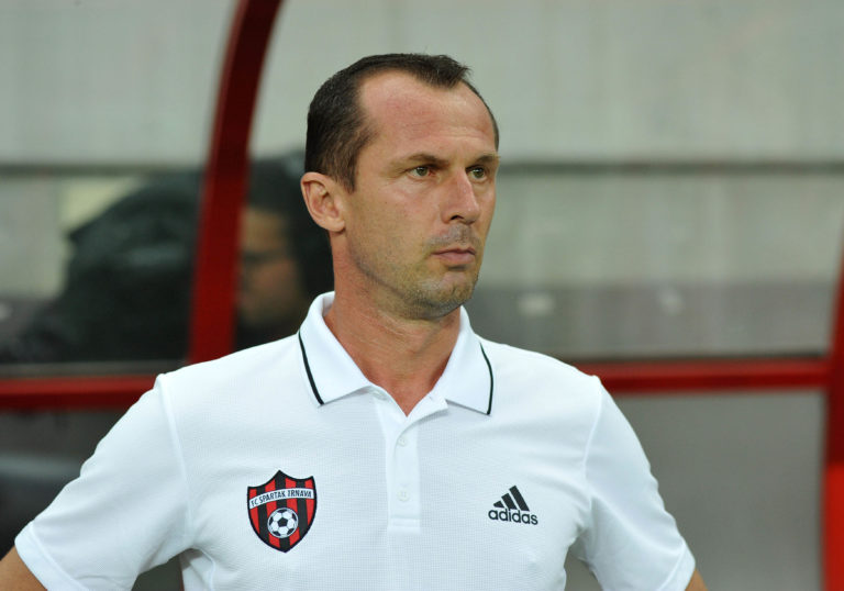 Tréner Spartaka Trnava Radoslav Látal