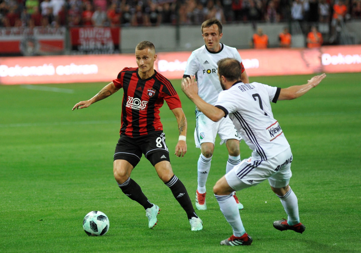FUTBAL: Spartak Trnava - Legia Varšava