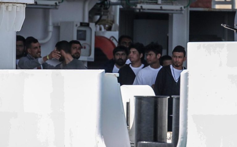 Migranti, Utečenci, Taliansko
