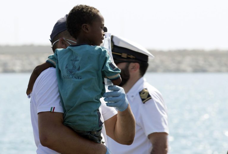 Migranti, Taliansko