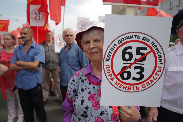 Moskva, protest