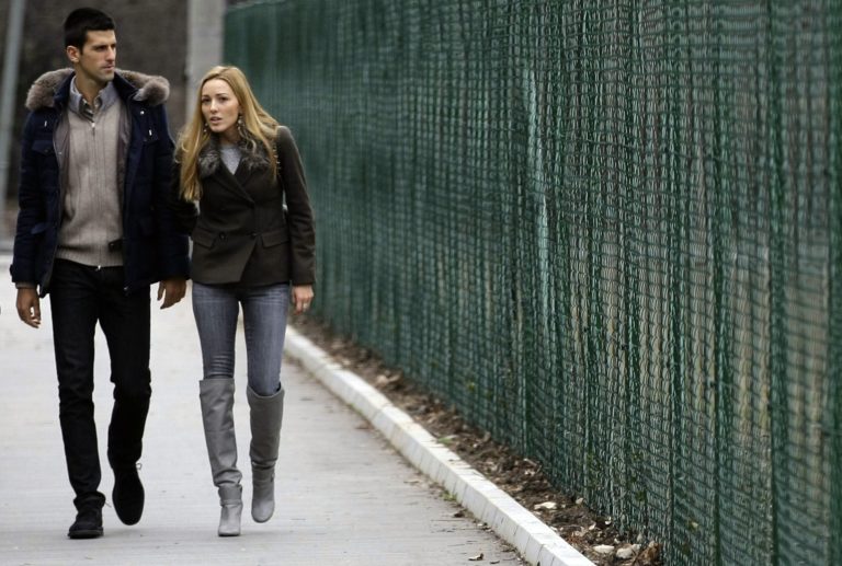 Novak Djokovič, Jelena Djokovičová