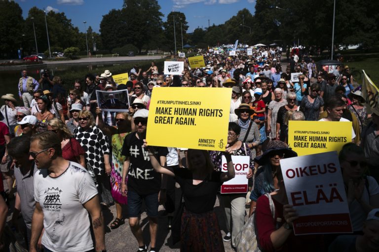 Protest, Helsinki