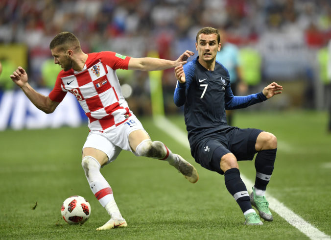 MS vo futbale 2018 (finále): Francúzsko - Chorvátsko