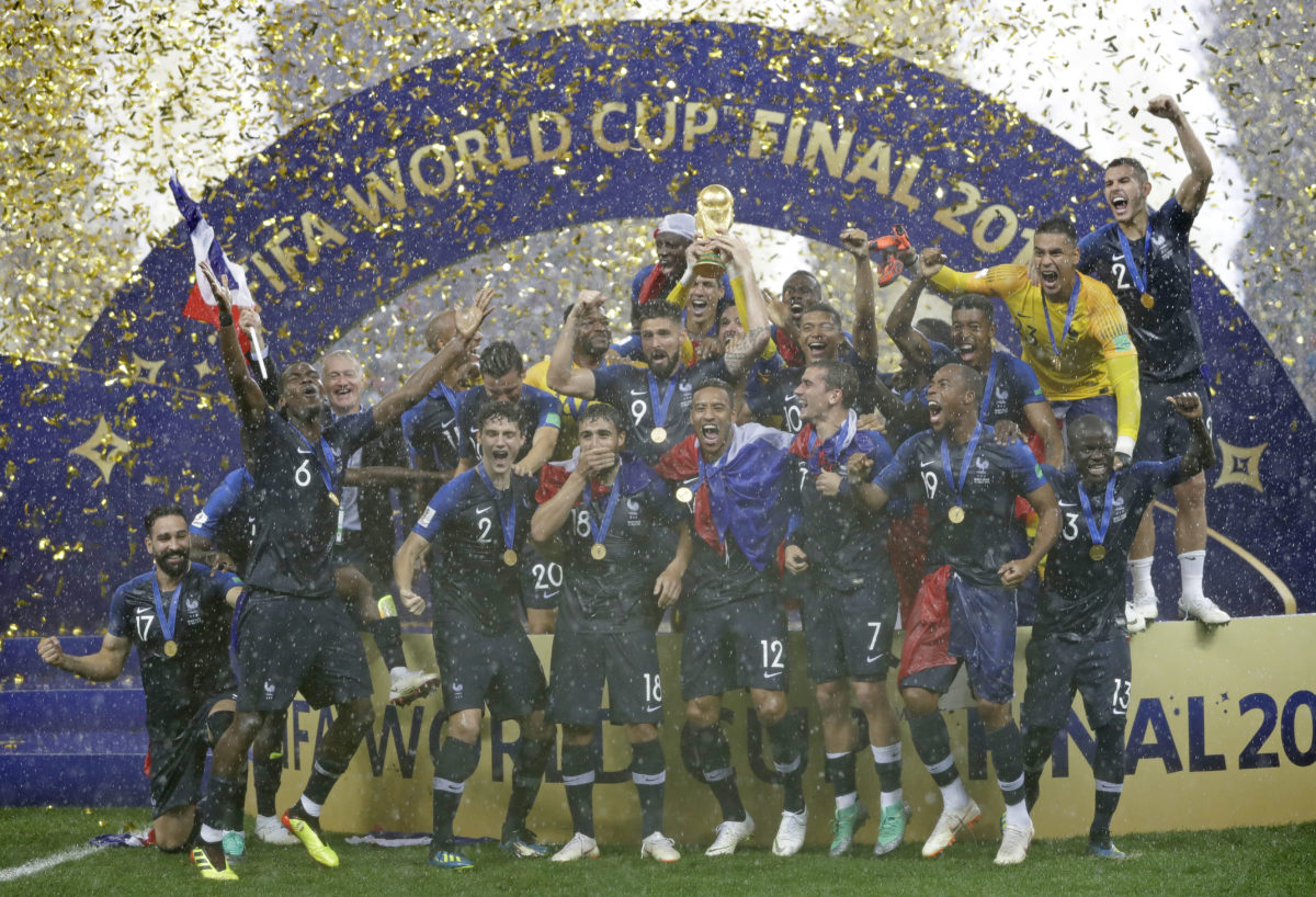 MS vo futbale 2018 (finále): Francúzsko - Chorvátsko
