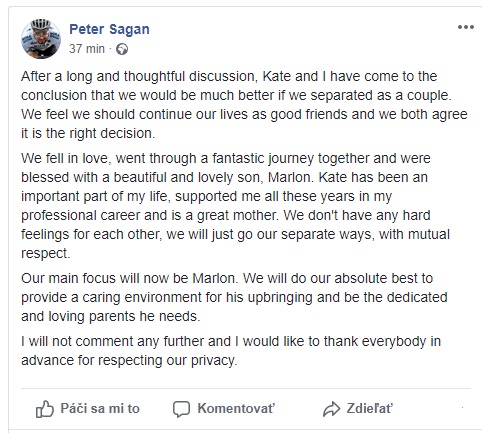 Peter Sagan, status