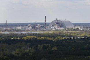 Jadrová elektráreň Černobyľ na Ukrajine