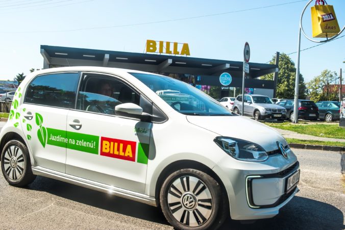 BILLA, elektromobily