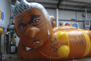 Britain Anti Mayor Balloon