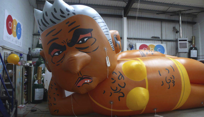 Britain Anti Mayor Balloon