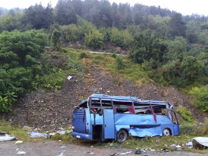 Bulharsko, nehoda autobusu