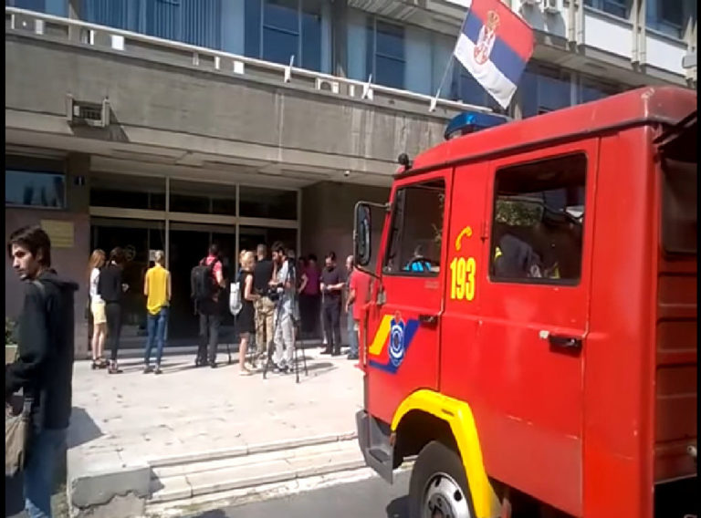 Hasiči, Srbsko