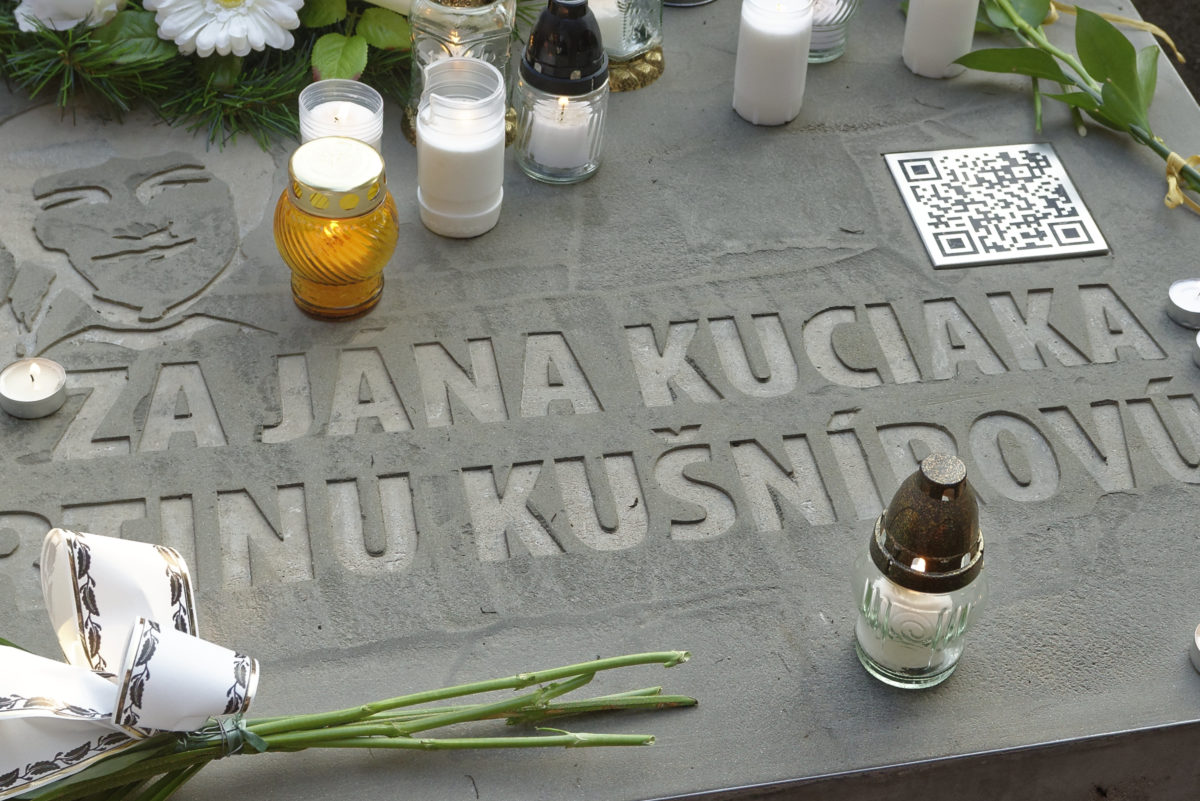 Odhalenie pamätníka Jánovi a Martine